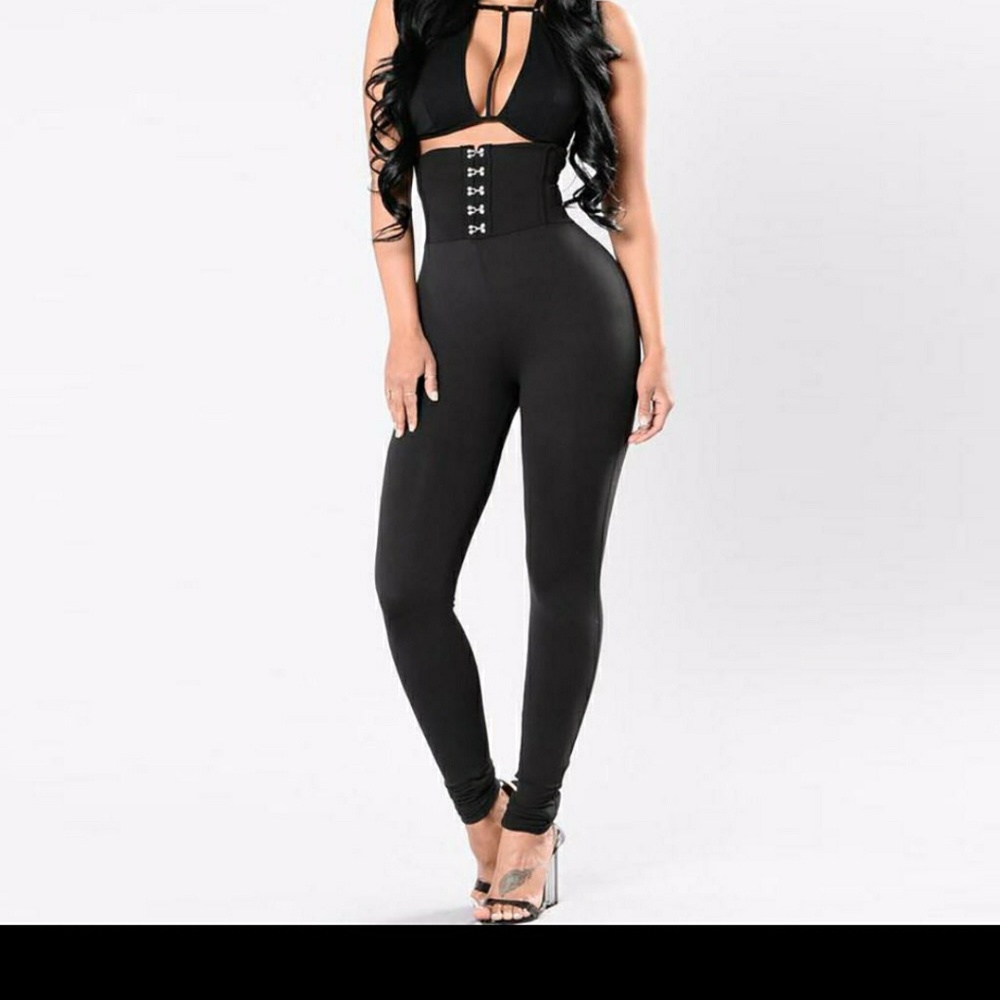 Last1 Yoga corset black pants restocked bestseller - Picture 2 of 8